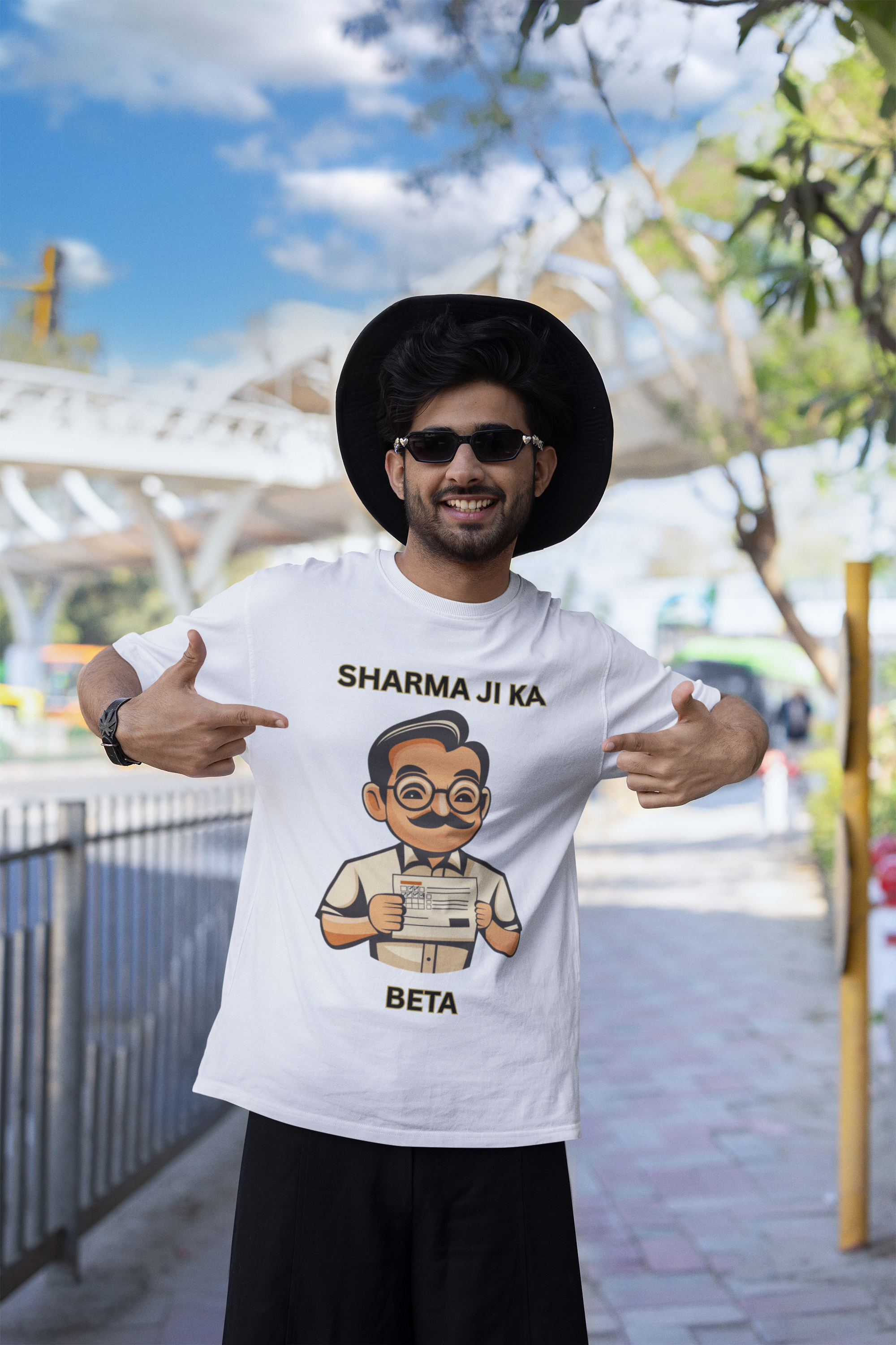 Sharma Ji Ka Beta — The Comparison Tee — Premium Heavyweight