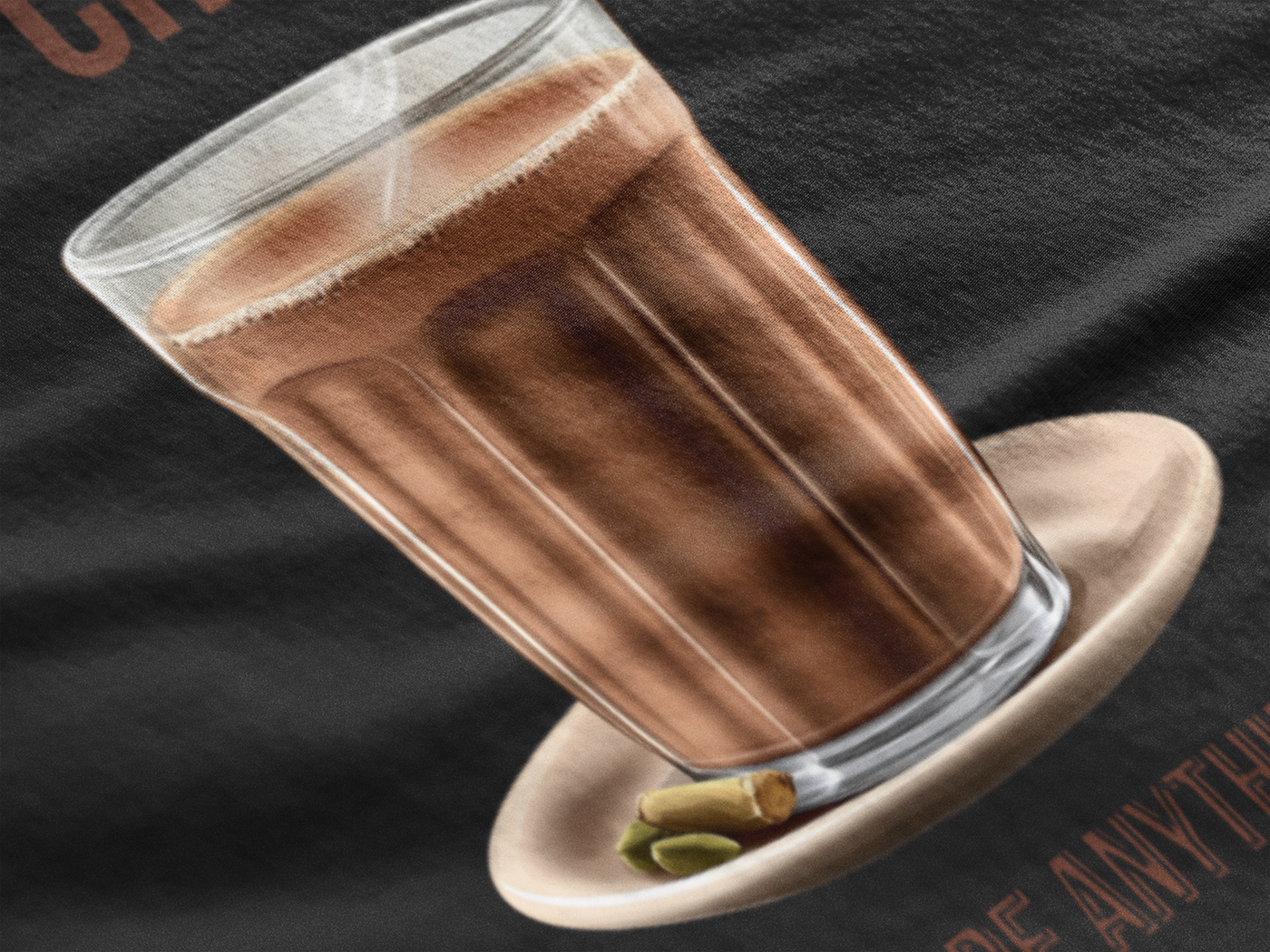 Chai Before Anything — The Morning Ritual Tee — Premium Heavyweight