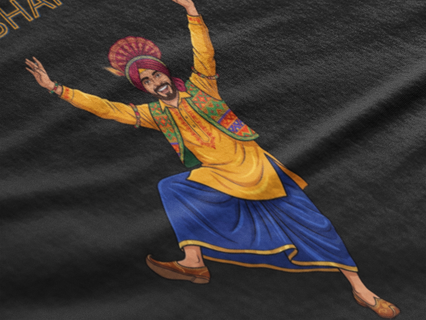 Bhangra Pa Lai — Always-Ready Dance Tee — Premium Heavyweight