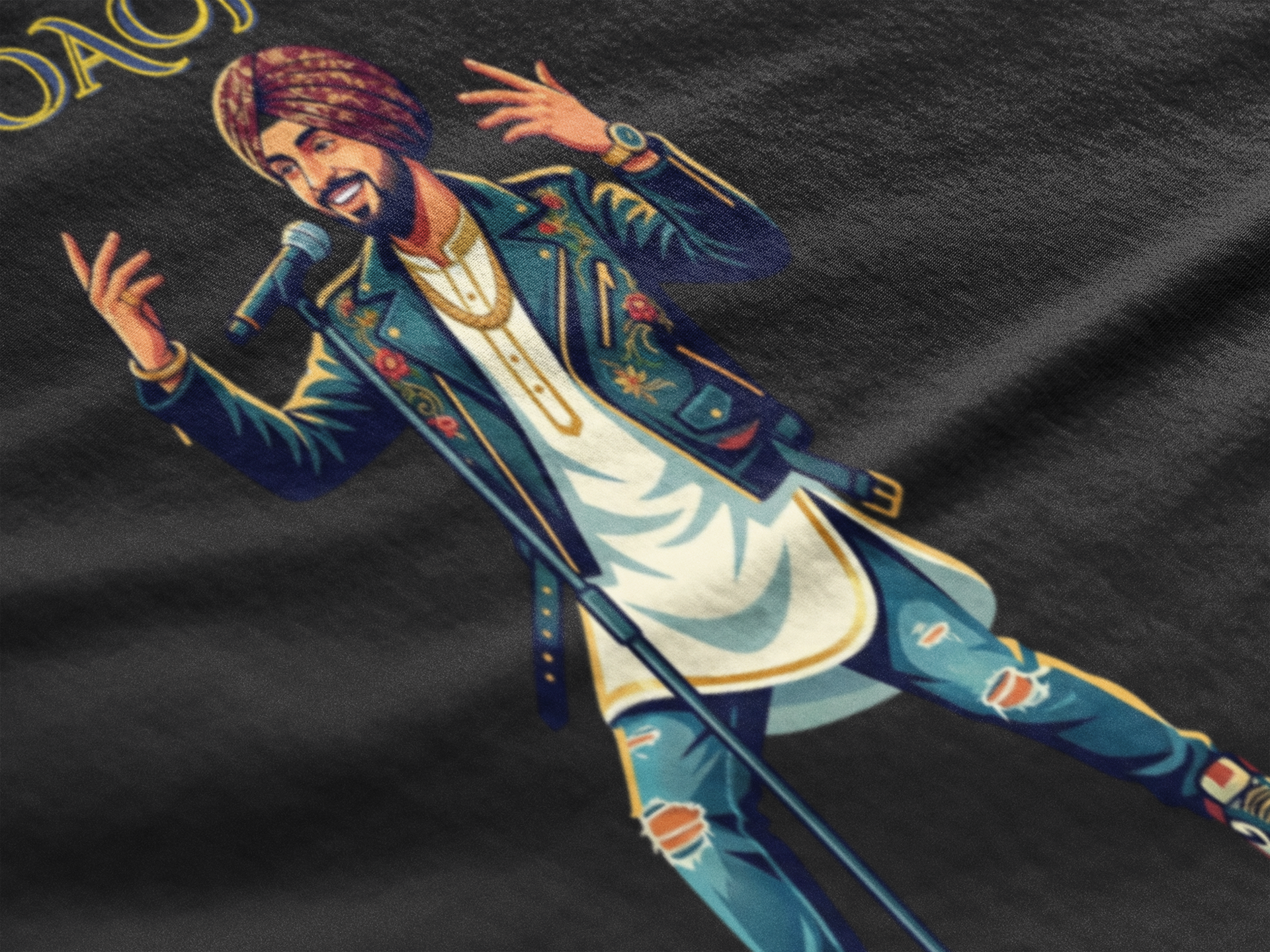 Coachella De Puttar — The Modern Punjabi Tee — Premium Heavyweight