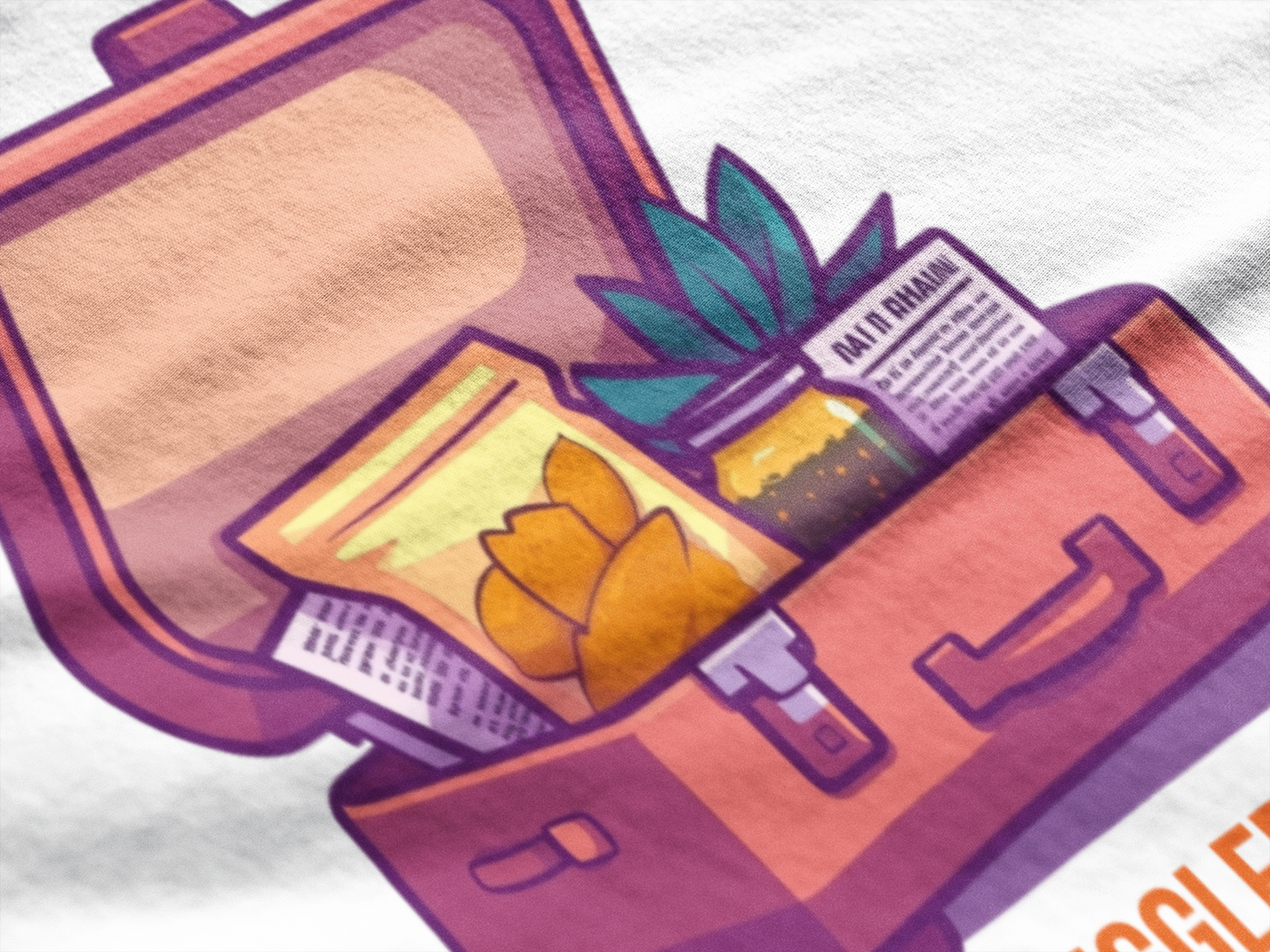 Spice Smuggler — The Suitcase Confession Tee — Premium Heavyweight