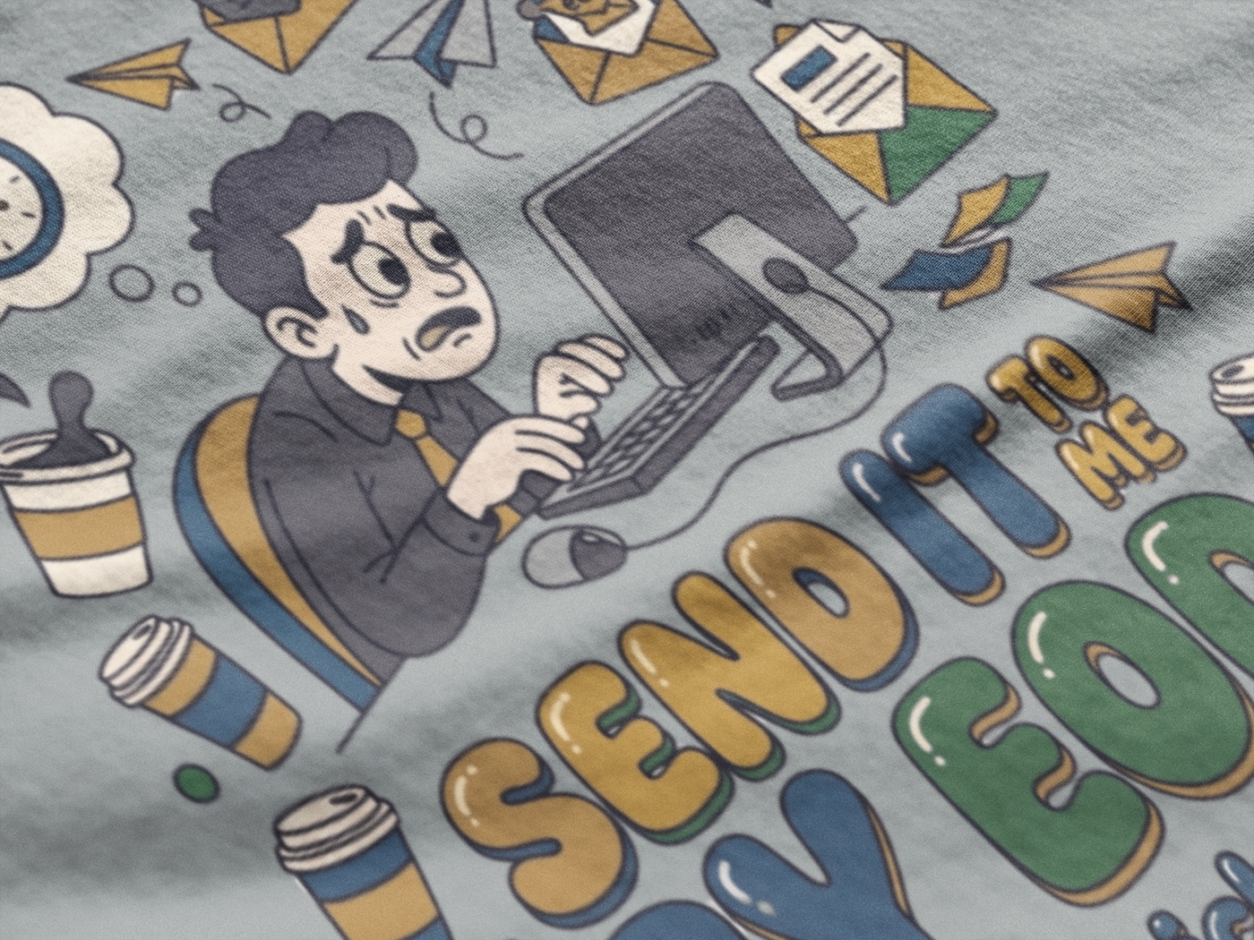 Send It To Me By EOD (Wait, Which Day?) — Graphic Tee