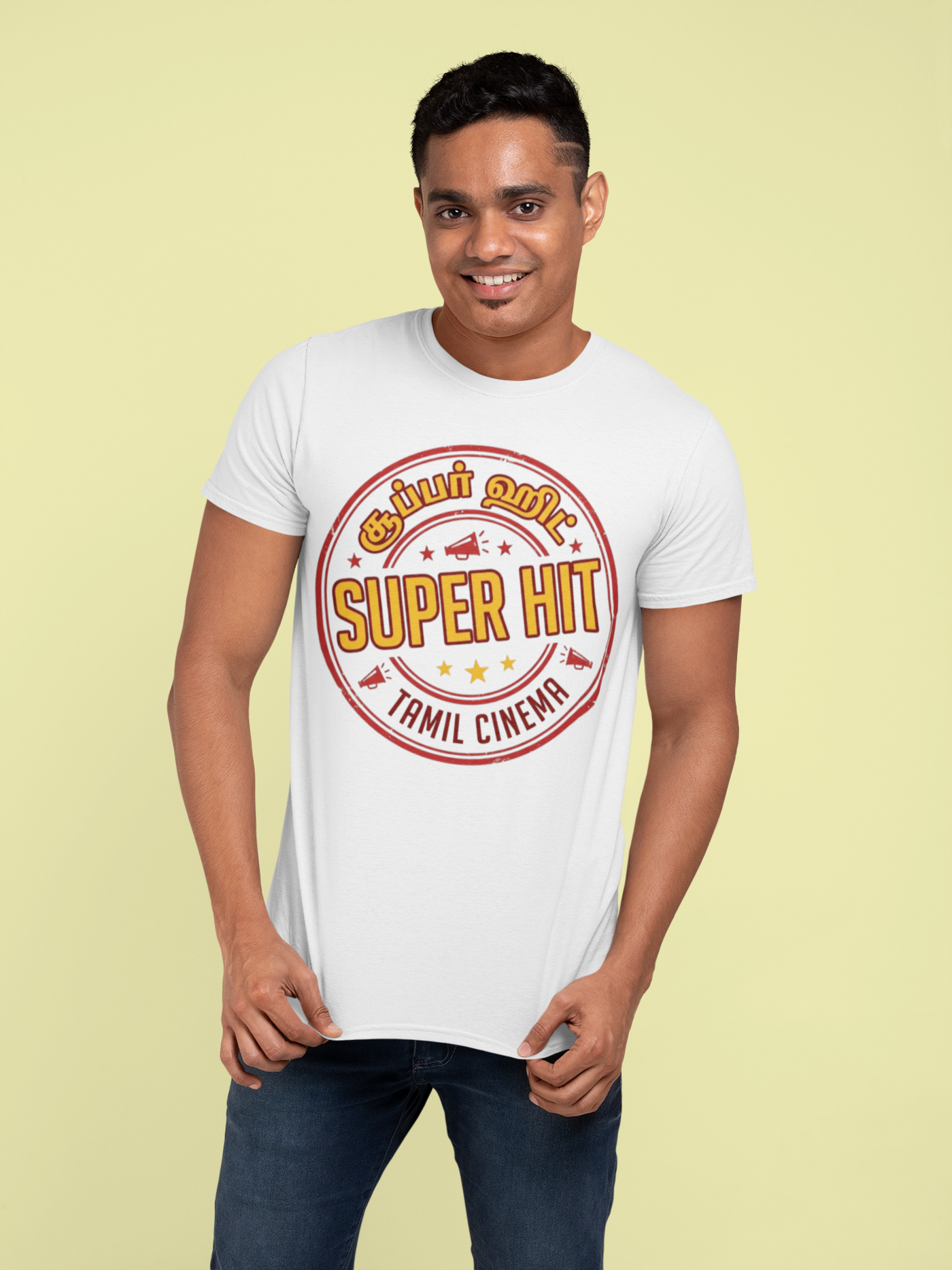 Super Hit — Namma Cinema Main Character Tee — Premium Heavyweight