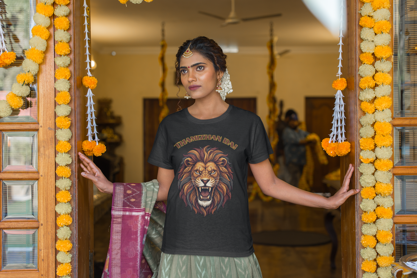 Thamizhan Da — The Tamil Pride Tee — Premium Heavyweight