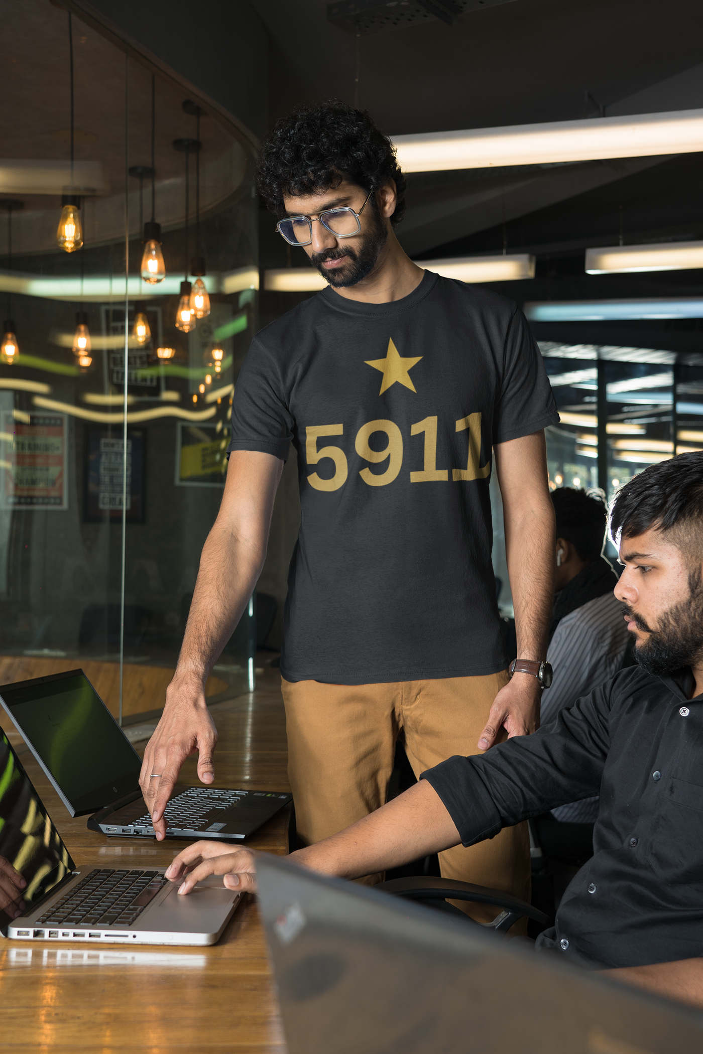 Sidhu Moosewala 5911 — Punjabi Tribute Tee — Premium Heavyweight