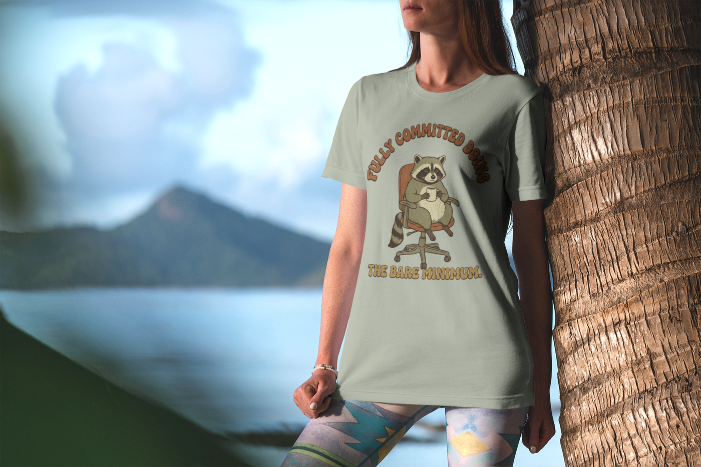 Fully Committed Doing The Bare Minimum — Graphic Tee