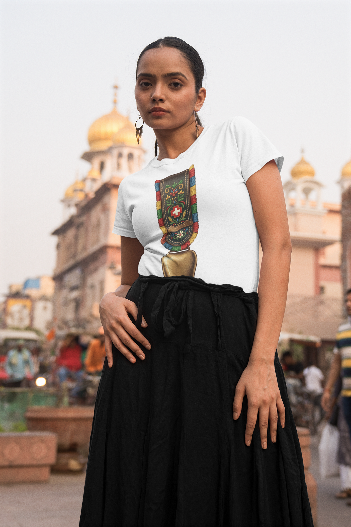 DDLJ Cowbell — Flex Tee — Premium Heavyweight