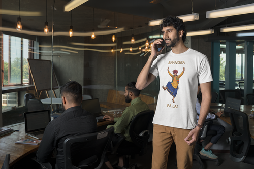 Bhangra Pa Lai — Always-Ready Dance Tee — Premium Heavyweight