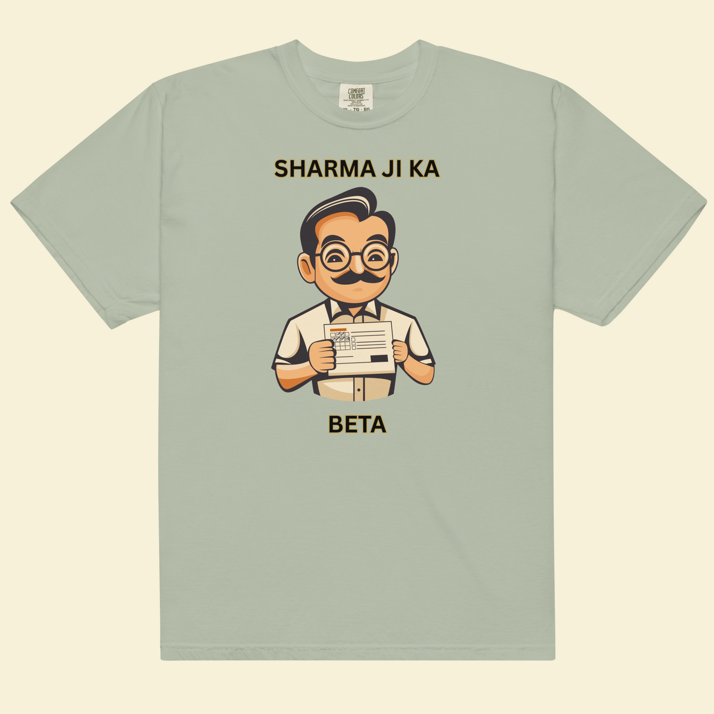 Sharma Ji Ka Beta — The Comparison Tee — Premium Heavyweight