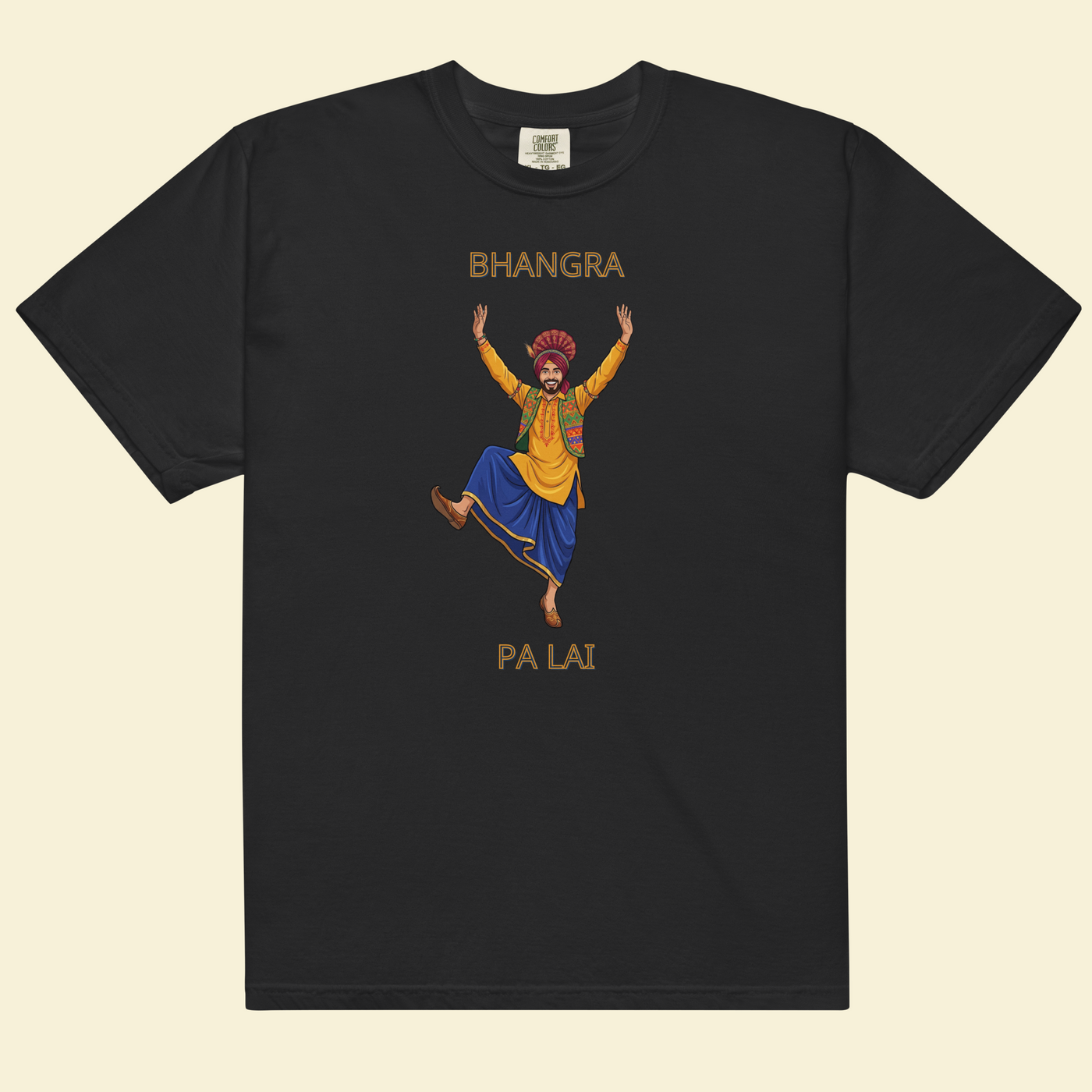 Bhangra Pa Lai — Always-Ready Dance Tee — Premium Heavyweight