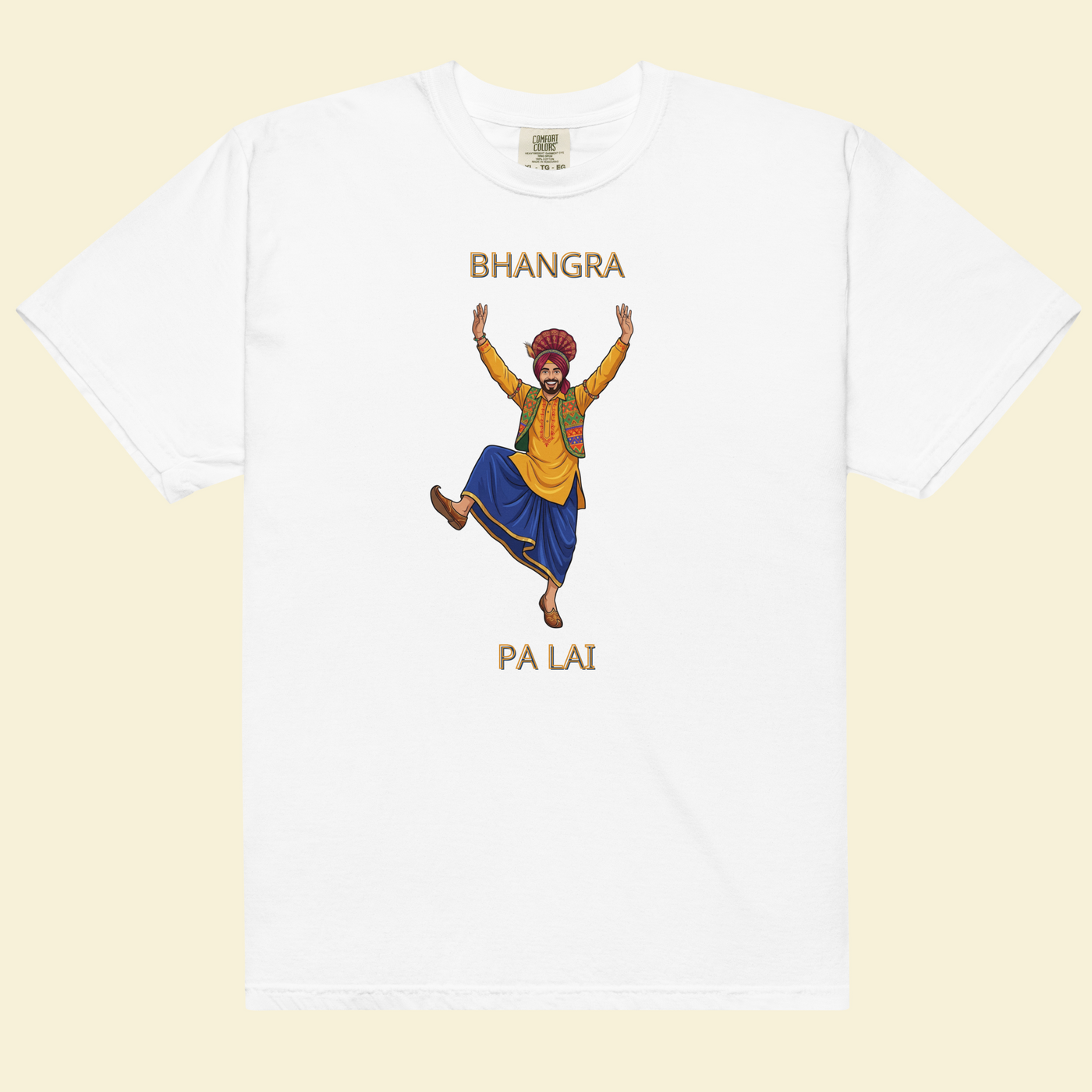 Bhangra Pa Lai — Always-Ready Dance Tee — Premium Heavyweight